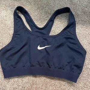 Navy Blue Sports Bra